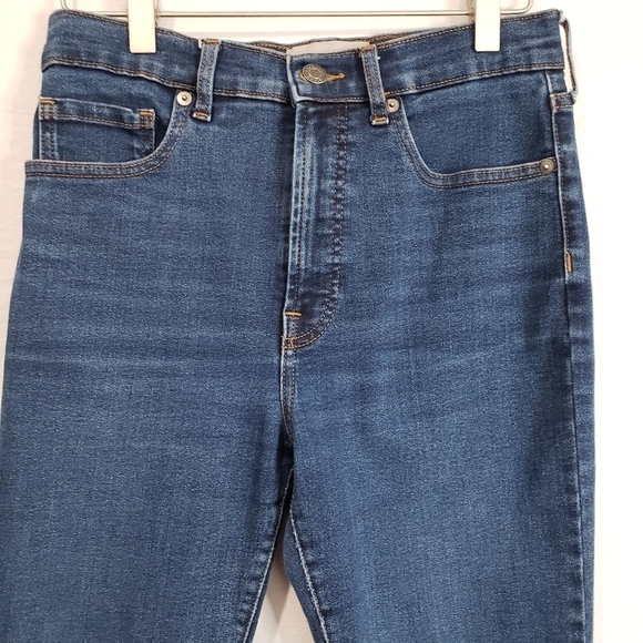 Everlane The Authentic Stretch High Rise Skinny Jeans in Dark Wash Size 28 R - Picture 5 of 16